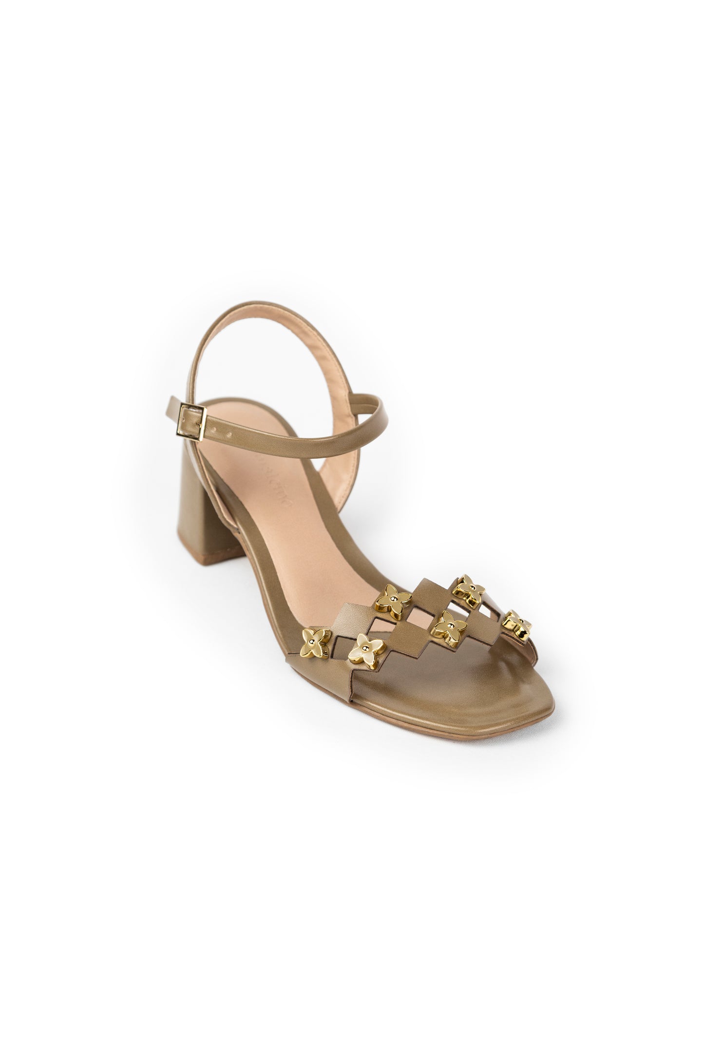 Sandália Aplicação Flor Texas