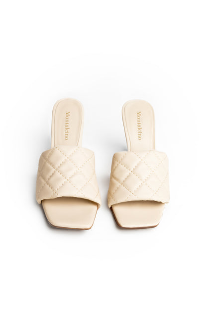 Tamanco Matelassê Off White