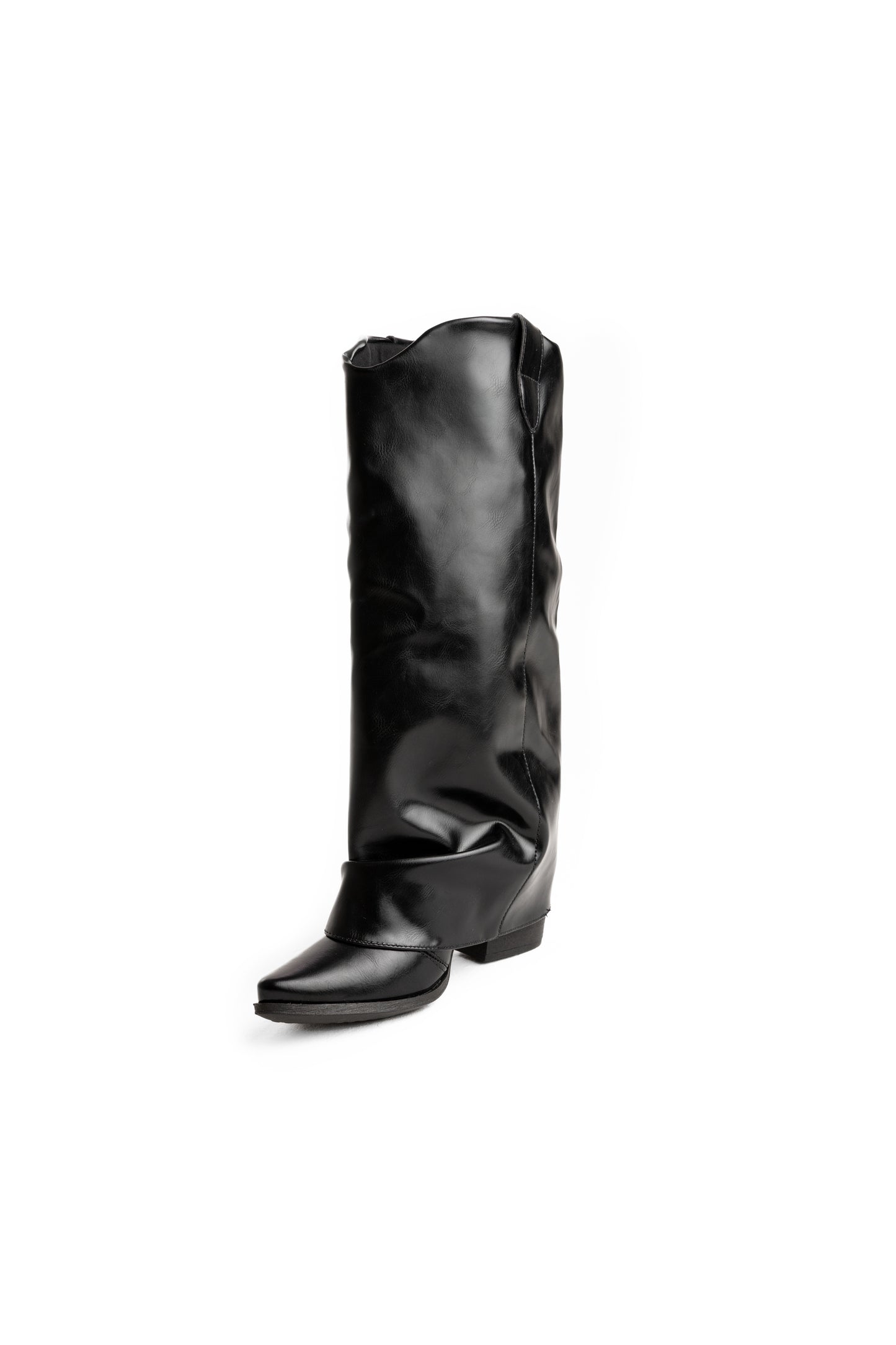Bota Cano Longo Preta