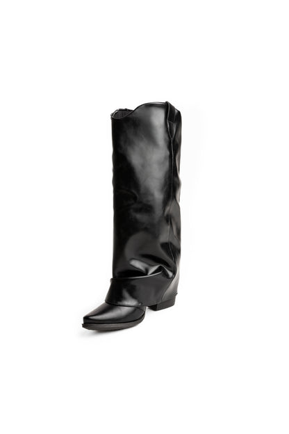 Bota Cano Longo Preta