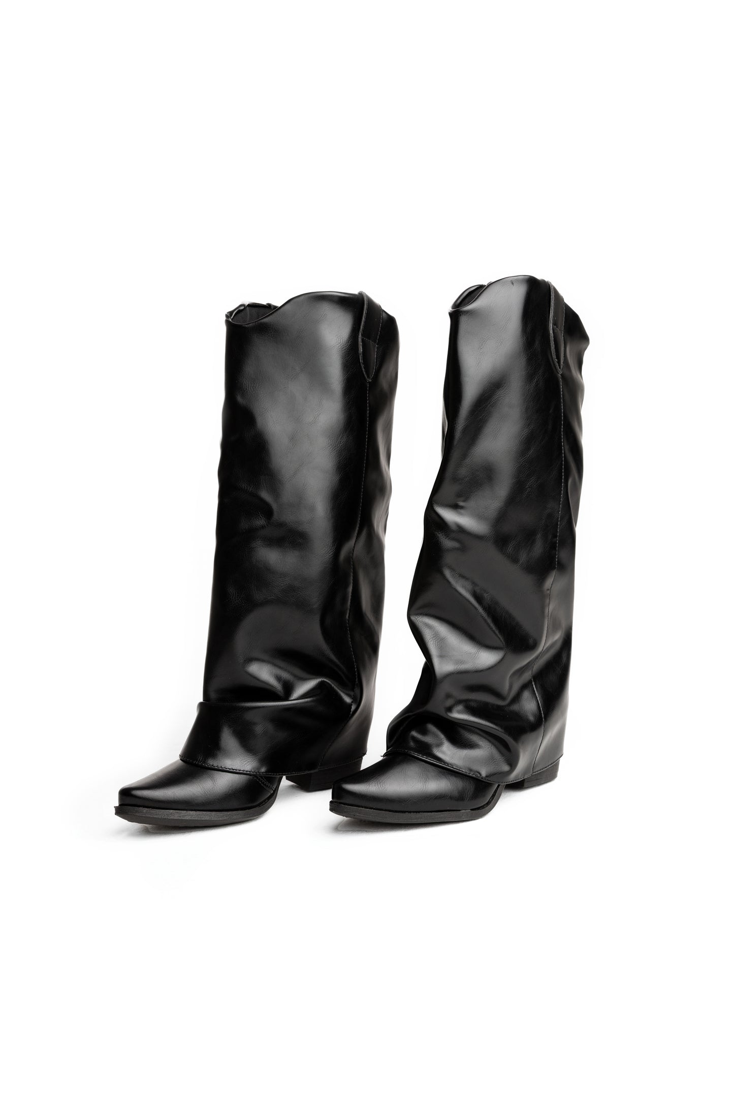 Bota Cano Longo Preta