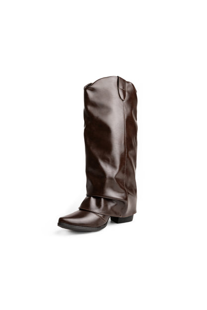 Bota Cano Longo Café